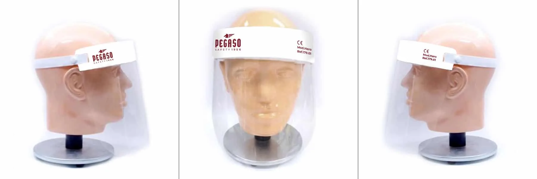 De-escalation Coronavirus with facial protection