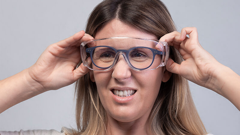 tramo orgánico Obediente Gafas de Seguridad Graduadas. Protección Ocular | Pegaso Safety