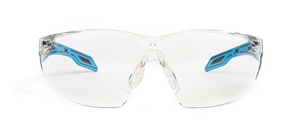 OMNIS Small Clear safety glasses 205.07 frontal view