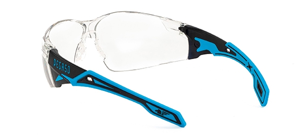 OMNIS Small Clear safety glasses 205.07 interior view