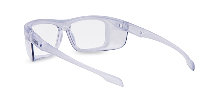 prescription safety glasses anti-liquid, anti-dust Hermetik Organic PRO 211.01 interior view