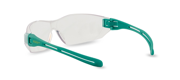 Safety Glasses SICURIS GREEN Full Biodegradable 212.01 interior view